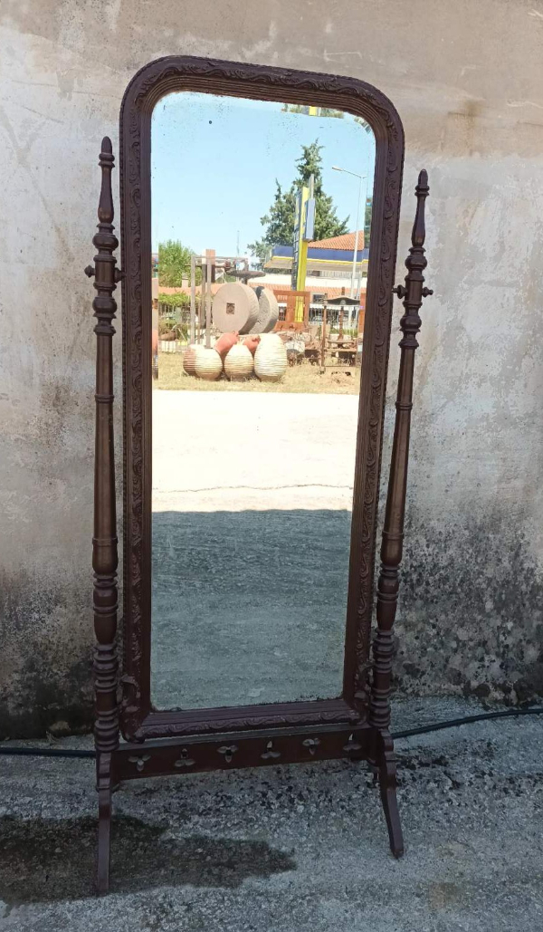 Παλαιός Μεγάλος Καθρέπτης Μοδίστρας